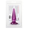 Фото товара: Фиолетовая анальная пробка BUTT PLUG - 9,5 см., код товара: 881303-4/Арт.3645, номер 2