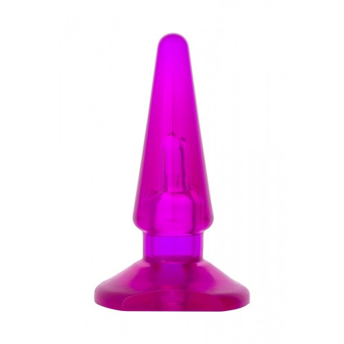 Купить Фиолетовая анальная пробка BUTT PLUG - 9,5 см. код товара: 881303-4/Арт.3645. Секс-шоп в СПб - EROTICOASIS | Интим товары для взрослых 