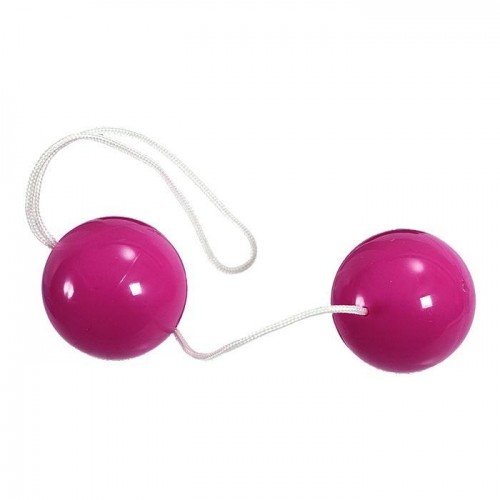 Купить Фиолетовые вагинальные шарики на мягкой сцепке код товара: 7224NLV BCD GP/Арт.4634. Секс-шоп в СПб - EROTICOASIS | Интим товары для взрослых 