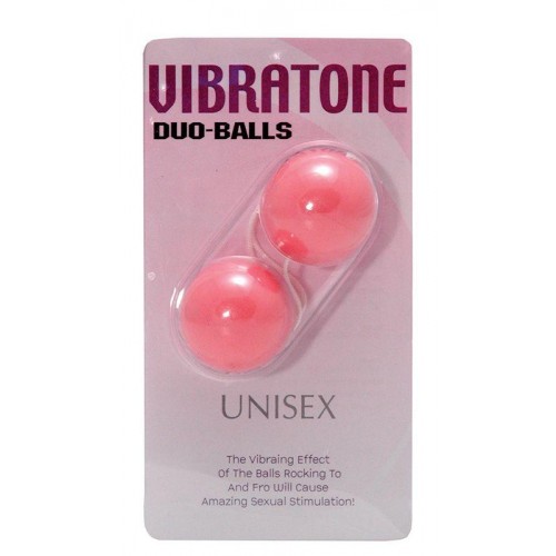 Фото товара: Розовые вагинальные шарики Vibratone DUO-BALLS, код товара: 7224PK/Арт.4923, номер 1