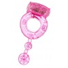 Купить Розовое эрекционное кольцо с вибратором и хвостом код товара: 818039-3/Арт.5311. Секс-шоп в СПб - EROTICOASIS | Интим товары для взрослых 