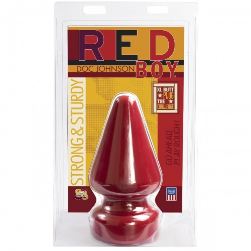 Фото товара: Огромная анальная пробка Red Boy The Challenge Butt Plug - 23 см., код товара: 0901-05-CD/Арт.6082, номер 1