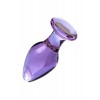 Фото товара: Фиолетовая стеклянная анальная пробка - 10 см., код товара: 912014/Арт.6587, номер 1