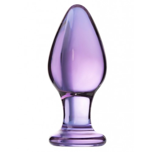 Купить Фиолетовая стеклянная анальная пробка - 10 см. код товара: 912014/Арт.6587. Секс-шоп в СПб - EROTICOASIS | Интим товары для взрослых 