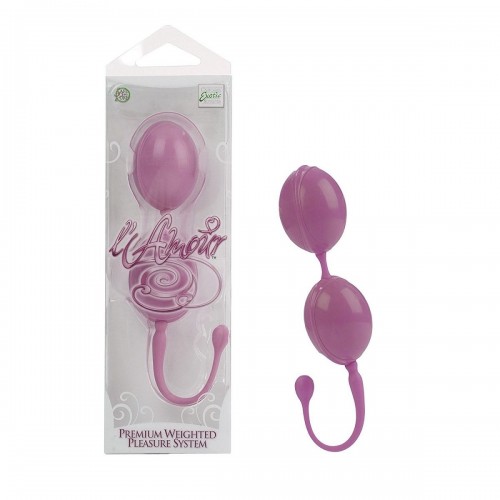Фото товара: Розовые вагинальные шарики LAmour Premium Weighted Pleasure System, код товара: SE-4649-04-3/Арт.7343, номер 1