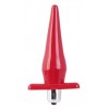 Фото товара: Красная водонепроницаемая вибровтулка Black&Red - 12,7 см., код товара: 901301-9/Арт.7456, номер 1