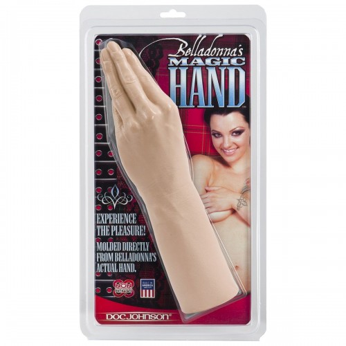 Фото товара: Кисть телесная Belladonna s Magic Hand White - 30 см., код товара: 5079-01-CD/Арт.11287, номер 1