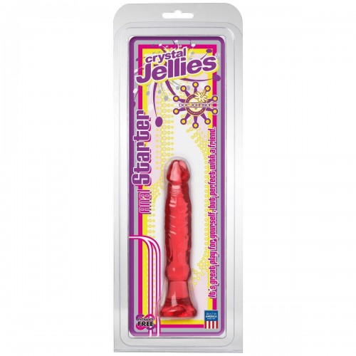 Фото товара: Розовый анальный стимулятор Crystal Jellies 6  Anal Starter - 11,9 см., код товара: 0284-01-CD/Арт.973, номер 1