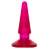 Купить Розовая конусообразная анальная втулка BUTT PLUG - 9,5 см. код товара: 881303-3/Арт.15369. Секс-шоп в СПб - EROTICOASIS | Интим товары для взрослых 