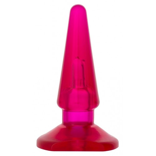 Купить Розовая конусообразная анальная втулка BUTT PLUG - 9,5 см. код товара: 881303-3/Арт.15369. Секс-шоп в СПб - EROTICOASIS | Интим товары для взрослых 