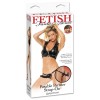 Фото товара: Черный податливый страпон Posable Partner Strap-On - 17,8 см., код товара: PD3372-23/Арт.16607, номер 1