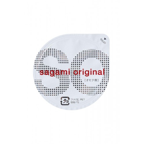 Фото товара: Ультратонкие презервативы Sagami Original 0.02 - 12 шт., код товара: Sagami Original 0.02 №12/Арт.18564, номер 2