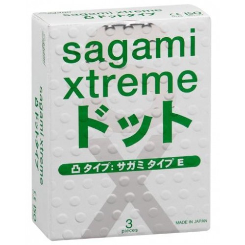 Купить Презервативы Sagami Xtreme Type-E с точками - 3 шт. код товара: Sagami Xtreme Type-E №3/Арт.18567. Секс-шоп в СПб - EROTICOASIS | Интим товары для взрослых 