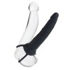Купить Насадка на пенис Silicone Love Rider Dual Penetrator для двойного проникновения - 14 см. код товара: SE-1515-20-3/Арт.27887. Секс-шоп в СПб - EROTICOASIS | Интим товары для взрослых 