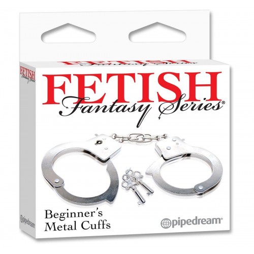 Фото товара: Металлические наручники Beginner“s Metal Cuffs, код товара: PD3800-00/Арт.28140, номер 1