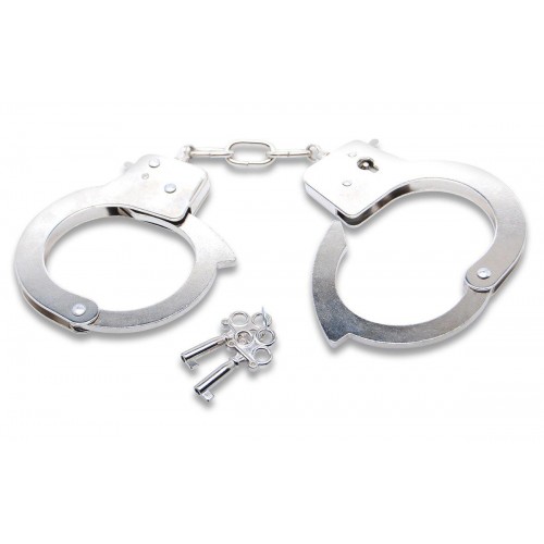 Купить Наручники с ключами Official Handcuffs код товара: PD3805-00/Арт.28152. Секс-шоп в СПб - EROTICOASIS | Интим товары для взрослых 