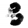 Фото товара: Металлические наручники Furry Love Cuffs с черным мехом, код товара: PD3804-23/Арт.28253, номер 1