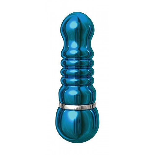 Купить Голубой аллюминиевый вибратор BLUE SMALL - 7,5 см. код товара: PD4953-14/Арт.28412. Секс-шоп в СПб - EROTICOASIS | Интим товары для взрослых 