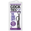 Фото товара: Набор черных эрекционных утяжек Cock ties, код товара: 2129-02-CD/Арт.28686, номер 1