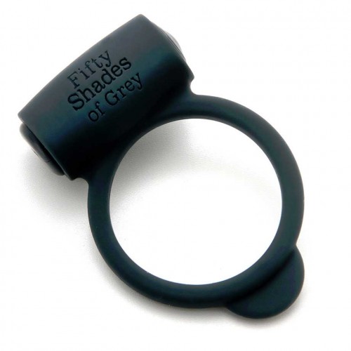 Купить Темно-серое эрекционное кольцо Vibrating Love Ring с вибрацией код товара: FS-40170/Арт.30276. Секс-шоп в СПб - EROTICOASIS | Интим товары для взрослых 