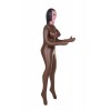 Фото товара: Чернокожая секс-кукла MICHELLE с 3 отверстиями, код товара: 117004/Арт.30461, номер 1