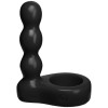 Купить Черный анальный стимулятор с силиконовым кольцом Platinum Premium Silicone - The Double Dip 2 - Black код товара: 0108-12-CD/Арт.30641. Секс-шоп в СПб - EROTICOASIS | Интим товары для взрослых 