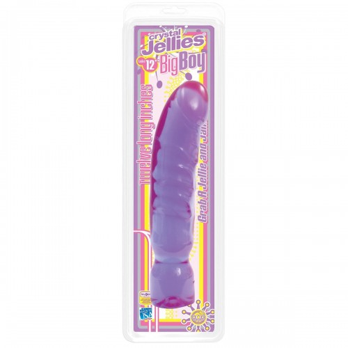 Фото товара: Фиолетовый фаллоимитатор Big Boy Dong Crystal Purple Jellie - 29,5 см., код товара: 0287-52-CD/Арт.31108, номер 1