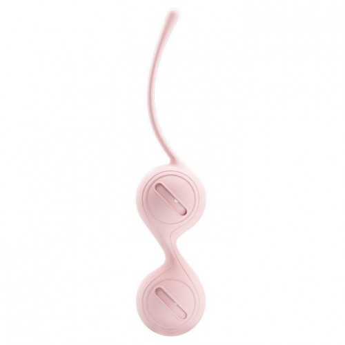 Фото товара: Нежно-розовые вагинальные шарики на сцепке Kegel Tighten Up I, код товара: BI-014490-2/Арт.127475, номер 1