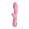 Купить Нежно-розовый вибратор-кролик Thomas с мягкой головкой - 20,5 см. код товара: BI-014621-1/Арт.127478. Секс-шоп в СПб - EROTICOASIS | Интим товары для взрослых 