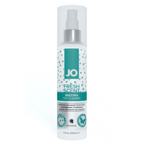 Купить Чистящее средство для игрушек JO Misting Toy Cleaner - 120 мл. код товара: JO40011/Арт.127825. Секс-шоп в СПб - EROTICOASIS | Интим товары для взрослых 