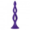 Фото товара: Фиолетовая анальная елочка Silicone Triple Probe - 14,5 см., код товара: SE-0393-56-2/Арт.128284, номер 3