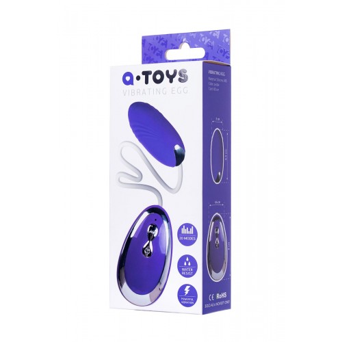 Фото товара: Фиолетовое виброяйцо A-Toys - 6,5 см., код товара: 764010/Арт.129211, номер 6