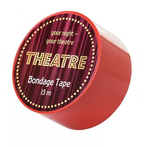 Купить Красный бондажный скотч TOYFA Theatre - 15 м. код товара: 704026/Арт.130226. Онлайн секс-шоп в СПб - EroticOasis 