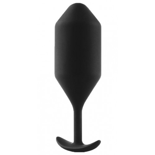 Купить Чёрная пробка для ношения B-vibe Snug Plug 5 - 14 см. код товара: BV-013-BLK/Арт.132167. Секс-шоп в СПб - EROTICOASIS | Интим товары для взрослых 