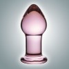 Купить Розовая стеклянная анальная втулка - 9 см. код товара: 0088 BX DD / Арт.132259. Секс-шоп в СПб - EROTICOASIS | Интим товары для взрослых 