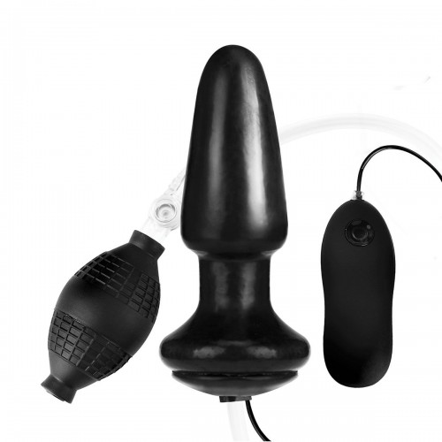 Купить Надувная вибрирующая анальная пробка  Inflatable Vibrating Butt Plug - 10,2 см. код товара: LF5304/Арт.132521. Секс-шоп в СПб - EROTICOASIS | Интим товары для взрослых 
