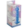 Фото товара: Голубая анальная вибропробка Twisted Anal Plug - 13 см., код товара: 5007-02lola/Арт.134465, номер 1