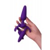 Фото товара: Набор из 3 фиолетовых анальных втулок A-toys, код товара: 761311/Арт.134643, номер 7