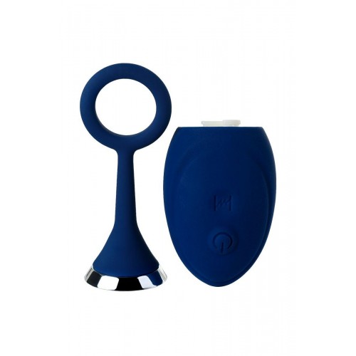 Фото товара: Синяя анальная вибровтулка OPlay Unico с пультом ДУ - 13,5 см., код товара: 221001/Арт.134668, номер 7