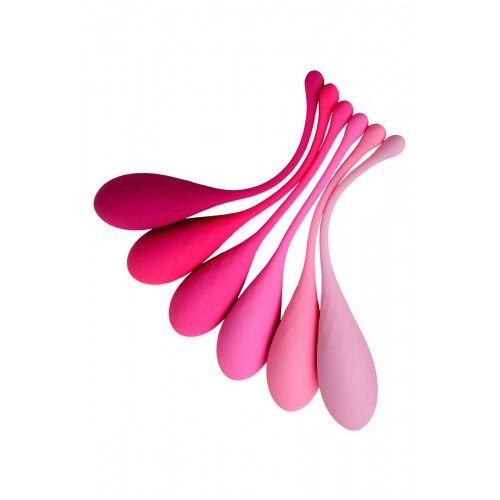 Фото товара: Набор из 6 розовых вагинальных шариков Eromantica K-ROSE, код товара: 210206/Арт.134826, номер 1