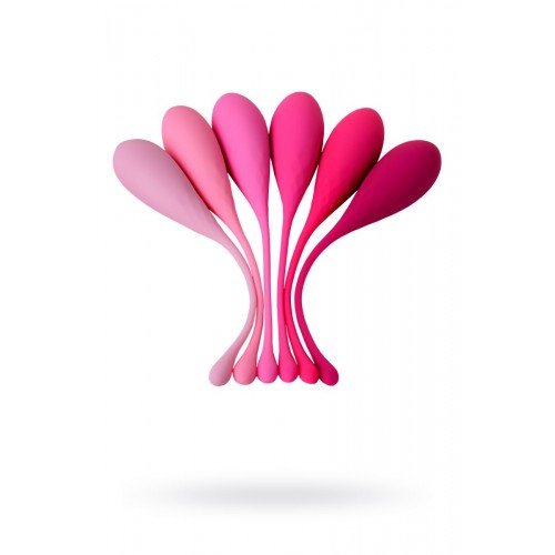 Купить Набор из 6 розовых вагинальных шариков Eromantica K-ROSE код товара: 210206/Арт.134826. Секс-шоп в СПб - EROTICOASIS | Интим товары для взрослых 