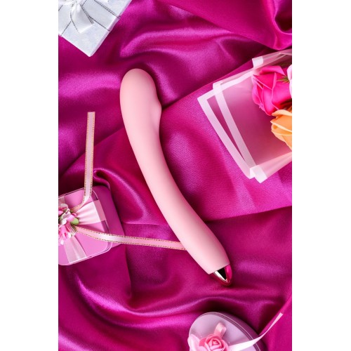 Фото товара: Розовый вибромассажер Eromantica Kristen - 22,5 см., код товара: 230203/Арт.134828, номер 13