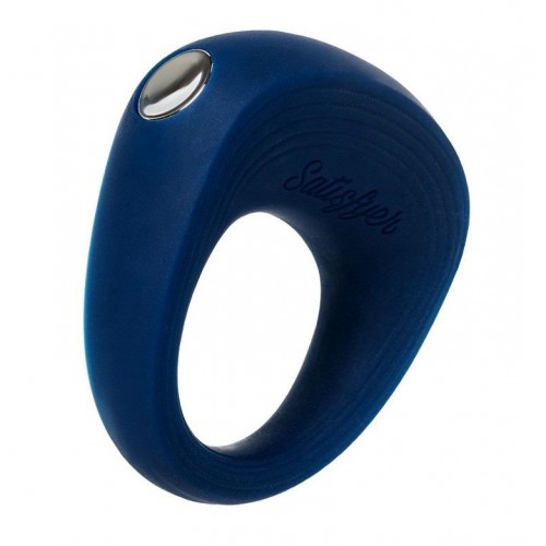 Купить Синее эрекционное кольцо на пенис Satisfyer Power Ring код товара: 4000886/Арт.135046. Секс-шоп в СПб - EROTICOASIS | Интим товары для взрослых 
