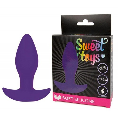 Фото товара: Фиолетовая анальная втулка Sweet Toys - 8,5 см., код товара: ST-40177-5/Арт.135647, номер 1