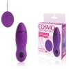 Фото товара: Фиолетовое виброяйцо Cosmo с пультом управления вибрацией, код товара: CSM-23109/Арт.136094, номер 1