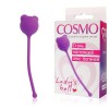 Фото товара: Фиолетовый вагинальный шарик с ушками Cosmo, код товара: CSM-23011/Арт.136305, номер 1