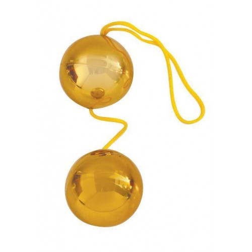 Купить Золотистые вагинальные шарики Balls код товара: EE-10097 Z/Арт.136308. Секс-шоп в СПб - EROTICOASIS | Интим товары для взрослых 