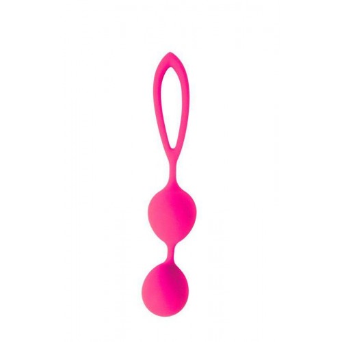 Купить Розовые вагинальные шарики с петлёй Cosmo код товара: CSM-23006-25/Арт.136315. Секс-шоп в СПб - EROTICOASIS | Интим товары для взрослых 