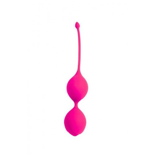 Купить Розовые двойные вагинальные шарики с хвостиком Cosmo код товара: CSM-23008-25/Арт.136317. Секс-шоп в СПб - EROTICOASIS | Интим товары для взрослых 