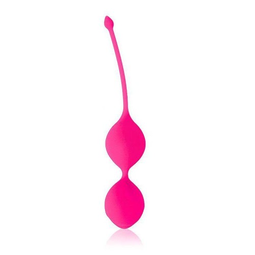 Купить Розовые вагинальные шарики Cosmo с хвостиком код товара: CSM-23002-25/Арт.136322. Секс-шоп в СПб - EROTICOASIS | Интим товары для взрослых 